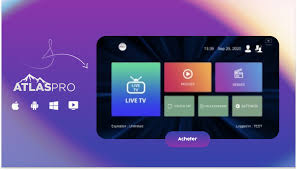 Atlas Pro ONTV IPTV sur tablette et appareils Windows et Android